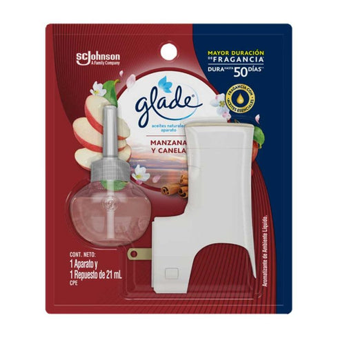 ambient glade 21ml manz/canela+unid/elec